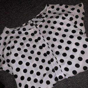 POLKA DOT BLOUSE